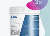 Soutěž o 3x ALAVIS Triple blend Pro psy a kočky 200g