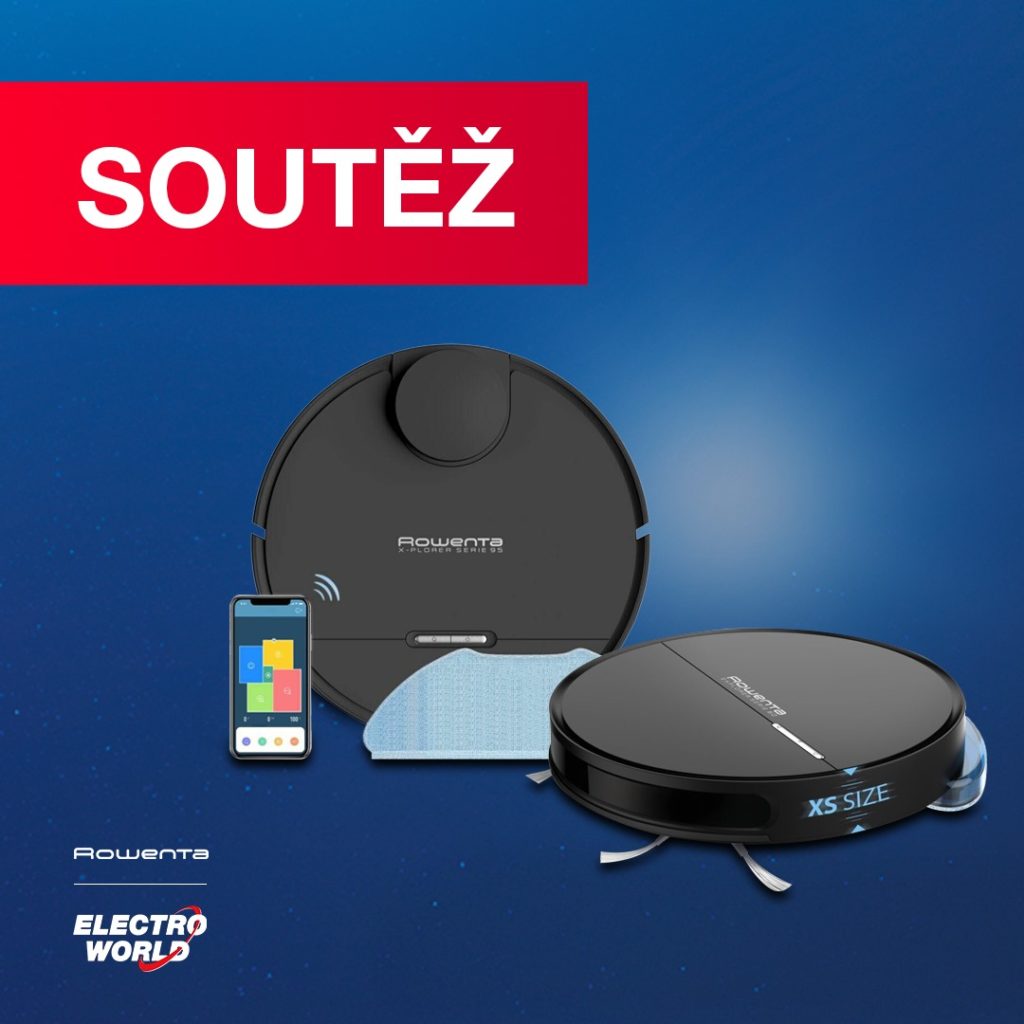Soutěž o chytré robotické vysavače ROWENTA X-PLORER a Rowenta RR7975WH X-plorer