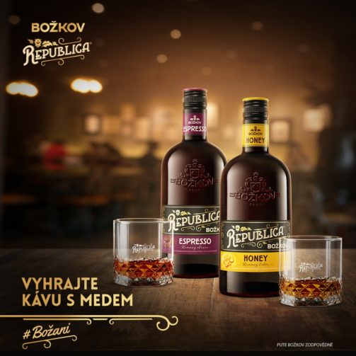 Soutěž o lahev Božkov Republica Espresso a Božkov Republica Honey