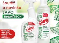 Soutěž o novou účinnou řadu dezinfekcí SAVO BotaniTECH