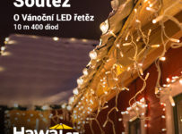 Soutěž o desetimetrový Vánoční světelný řetěz se 400 LED diodami