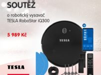 Soutěž o robotický vysavač TESLA RoboStar iQ300