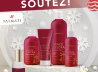 Soutěž o novou linii produktů péče o tělo Farmasi Grace & Flora