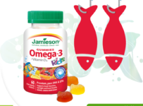 Soutěž o Jamieson Omega-3 Gummies + Vitamin D3