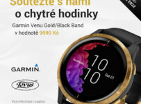 Soutěž o chytré hodinky Garmin Venu Gold Black Band