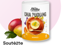 Soutěž o dietní pudink Chia Shake v mangové příchuti
