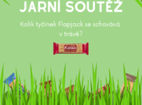 Soutěž o krabici ovesných tyčinek Flapjack