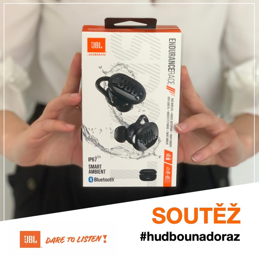Soutěž o sportovní sluchátka JBL Endurance Race