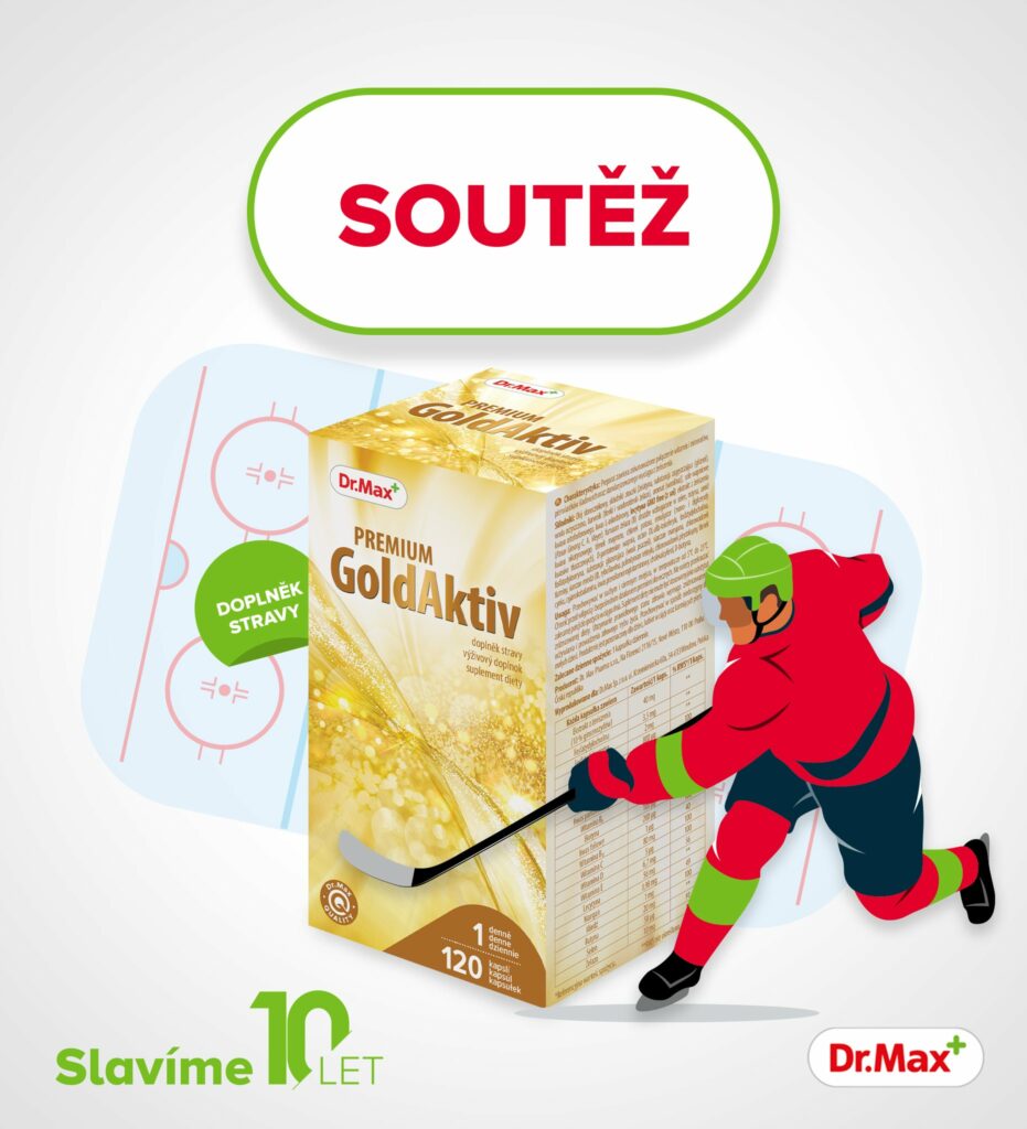Soutěž o doplněk stravy Dr.Max GoldAktiv Premium