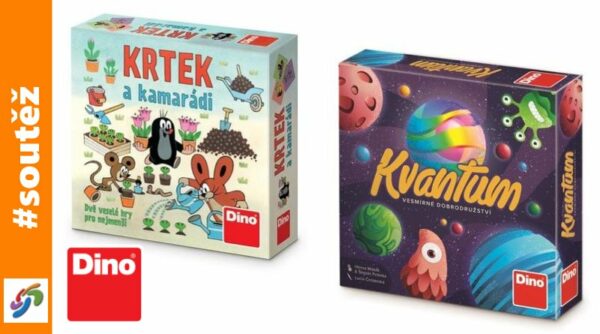 Soutěž o dvě dětské hry z vydavatelství DINO TOYS