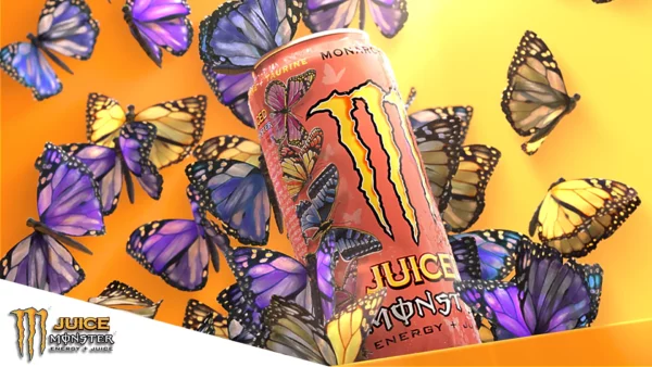 Soutěž o plato energy drinků značky Monster s novu příchutí Monarch