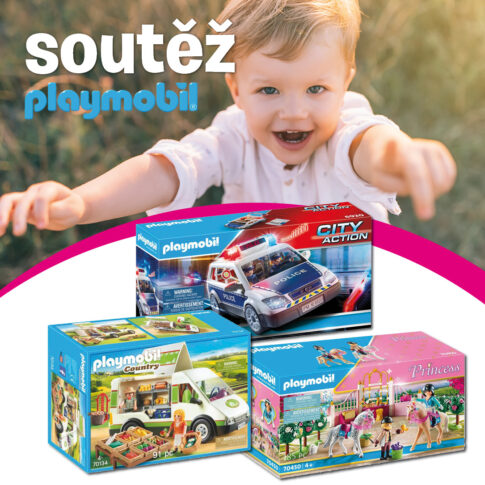 Soutěž o 3 stavebnice Playmobil pro holčičky a kluky