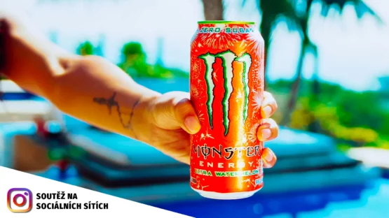 Soutěž o celé plato novinky od Monster Energy Ultra Watermelon bez cukru