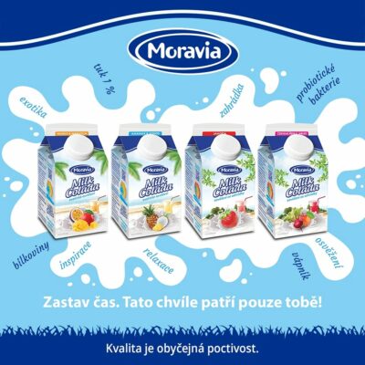 Soutěž o balíček novinek MilkColada od Moravia