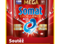 Soutěž o kapsle do myčky Somat Excellence 4v1