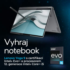 Soutěž o notebook Lenovo Yoga 9 s certifikací Intel® Evo™