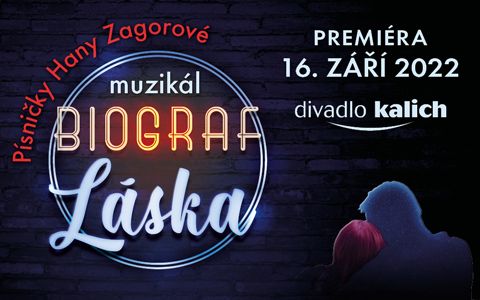 Soutěž o vstupenky na předpremiéru nového muzikálu Biograf láska