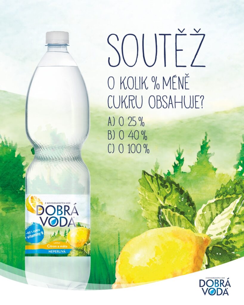Soutěžíme o novinku Dobrá voda