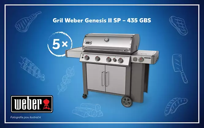 Nakupujte s Kaufland Card a vyhrajte gril Weber