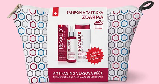 Soutěž o balíčky REVALID Anti-Aging šampon a sérum