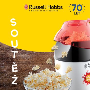 Soutěž o popkornovač Russell Hobbs Fiesta