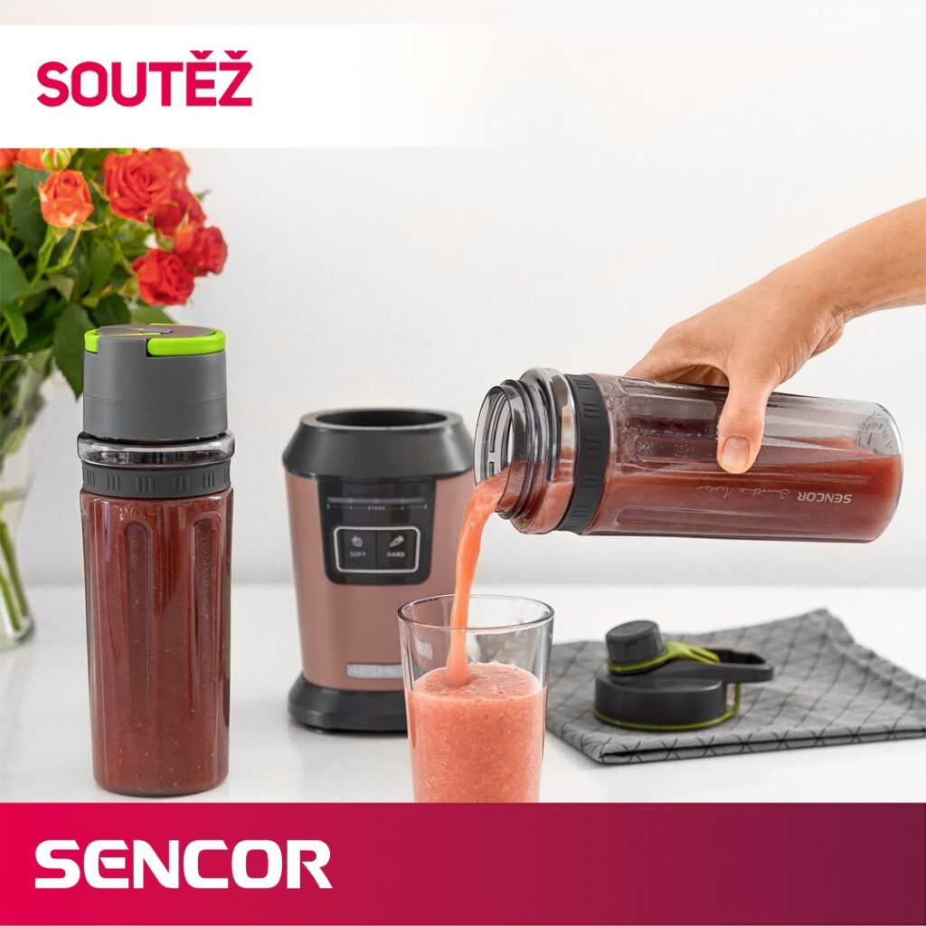 Soutěž o Automatický mixér na smoothie SENCOR Vitamin+