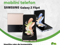 Soutěž o mobilní telefon SAMSUNG Galaxy Z Flip4