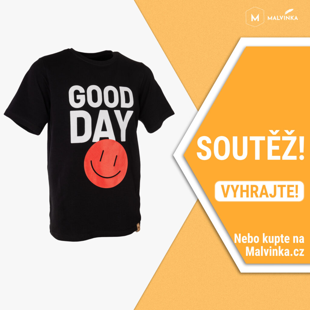 Soutěž o stylové dětské GOOD DAY triko se smajlíkem
