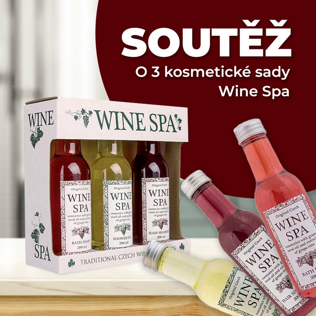Soutěž o 3 kosmetické sady Wine Spa