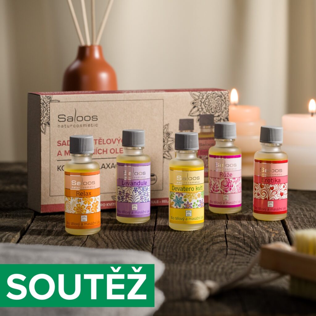 Soutěž o 3x dárkový set bio masážních olejů Kouzlo relaxace