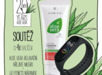 Soutěž o Aloe Vera Relaxační hřejivé mléko a LR Fitness náramek