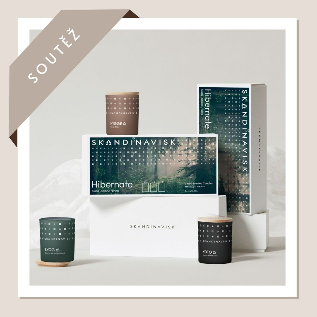 Soutěž o dárkovou sadu svíček Skandinavisk