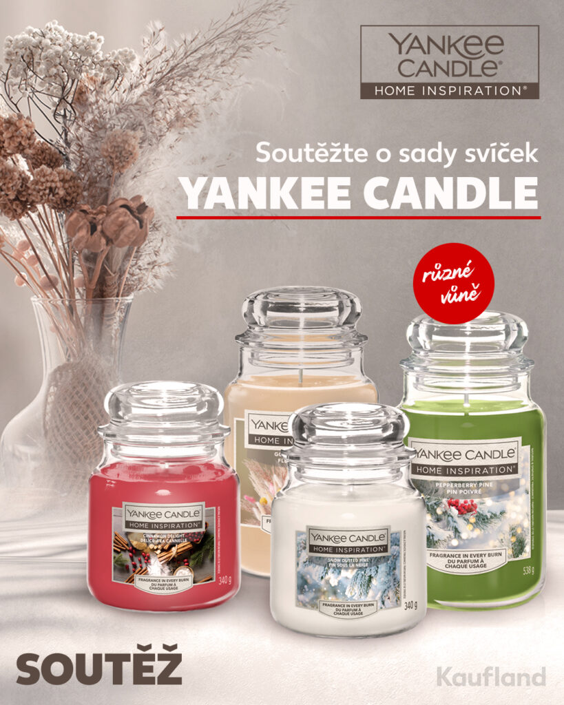 Soutěž o sady svíček Yankee Candle