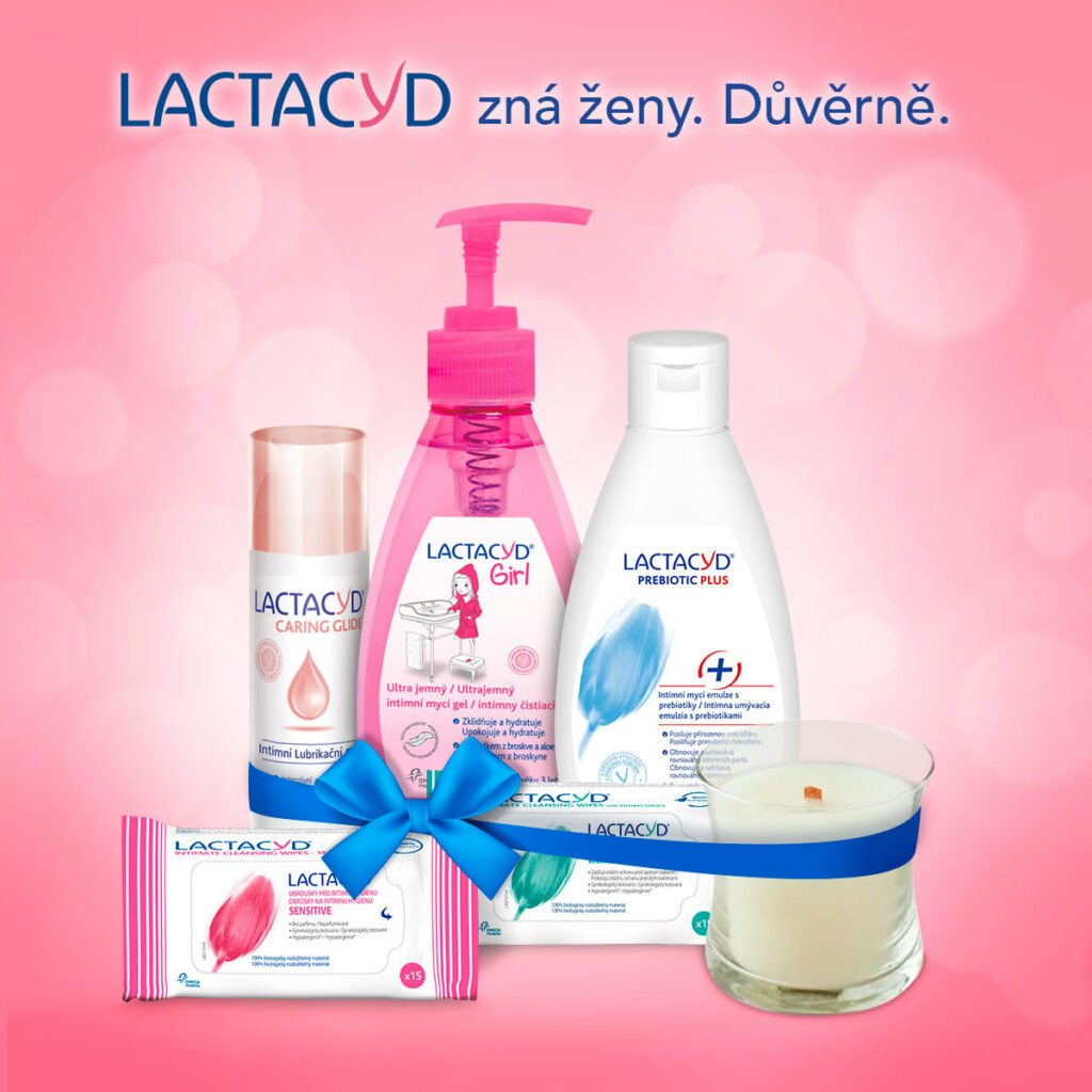 Soutěž o 10 balíčků produktů intimní kosmetiky Lactacyd od Omega Pharma