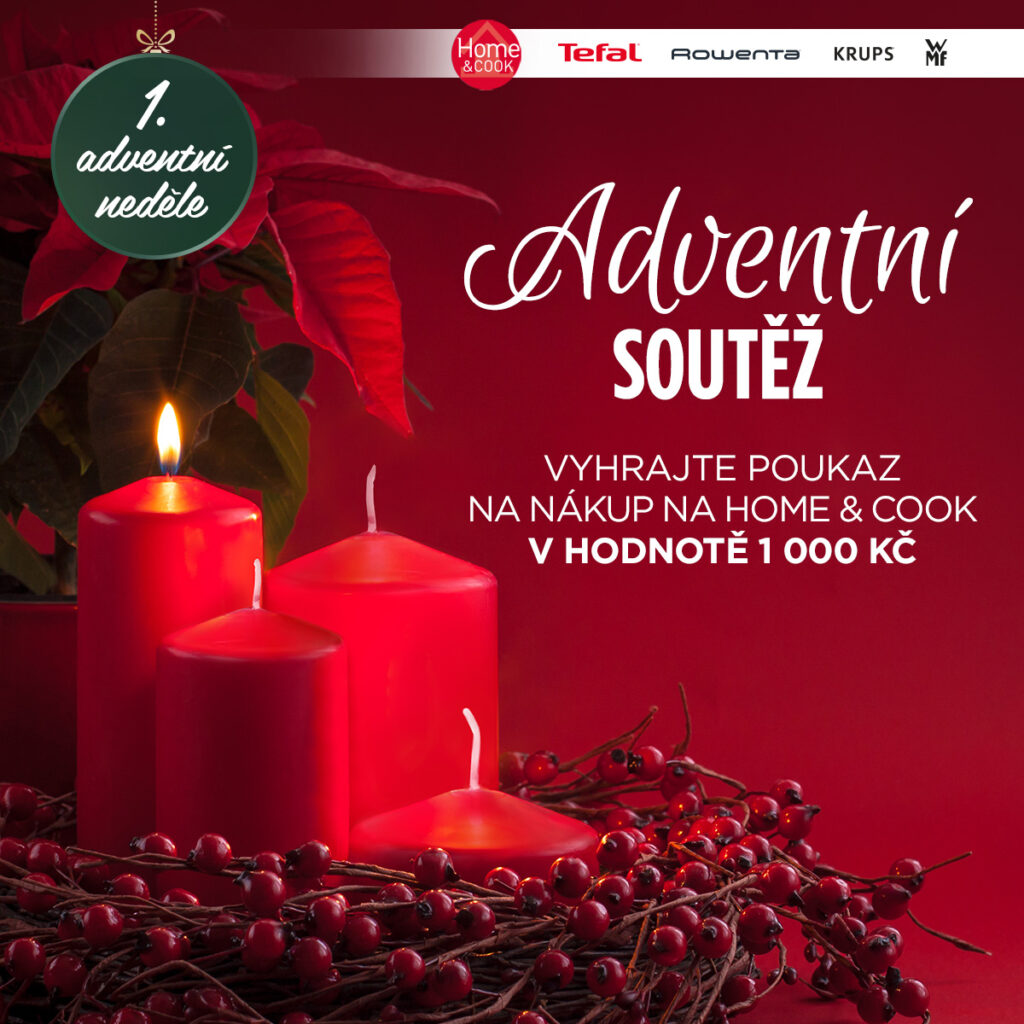 Soutěž o poukaz na nákup na Home & Cook v hodnotě 1000 Kč