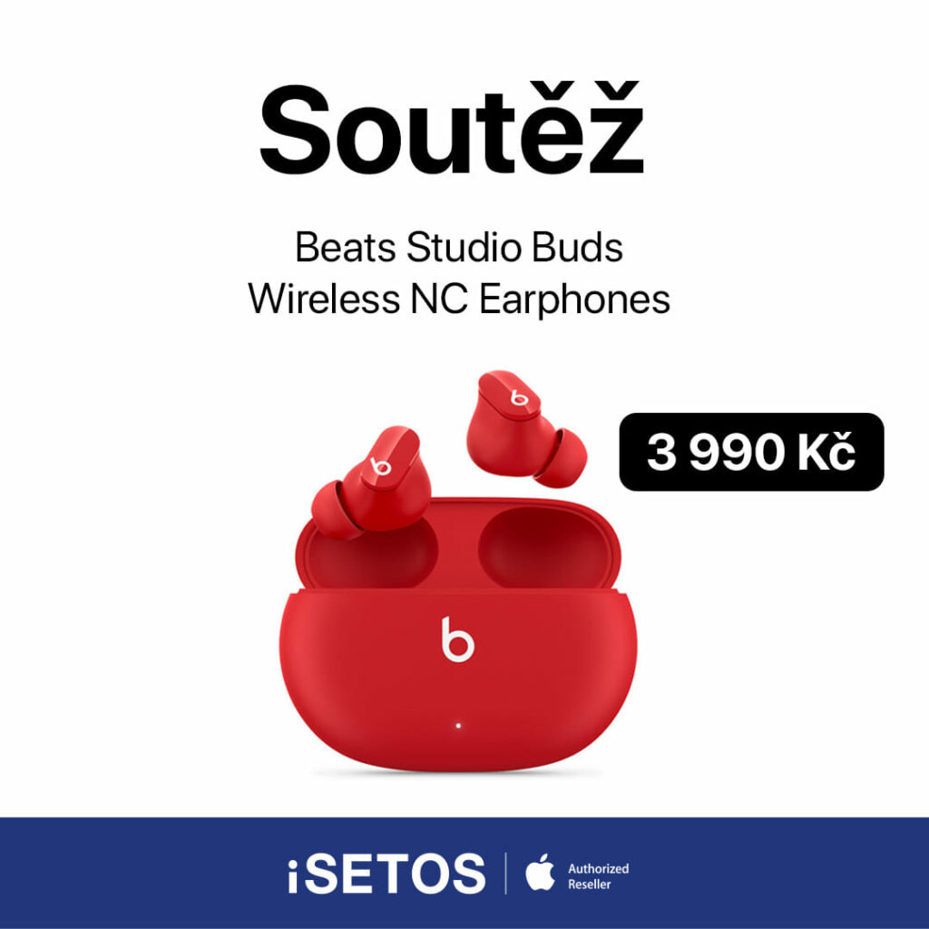Soutěž o prémiová sluchátka Beats Studio Buds Wireless