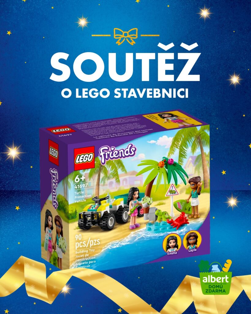 Vyhrajte stavebnici LEGO Friends - Auto ochránců želv