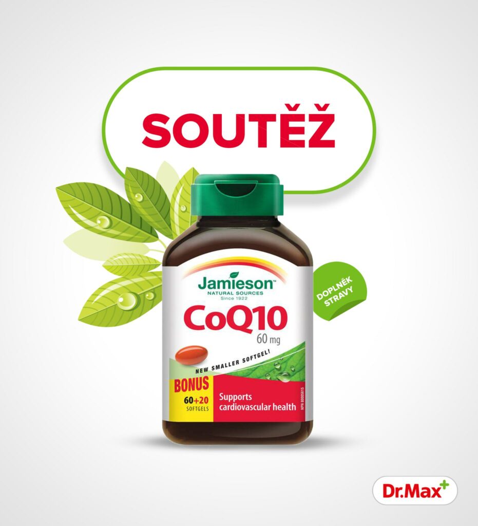 Soutěž o doplněk stravy Jamieson Koenzym Q10