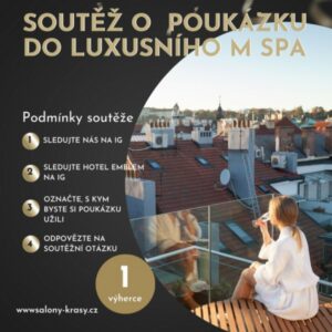 Soutěž o poukázku do wellness M Spa v hotelu Emblem