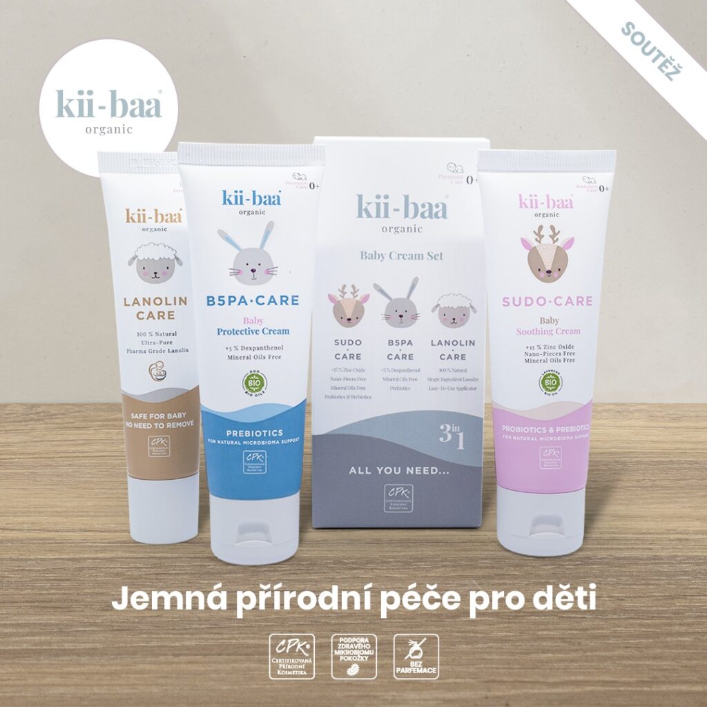 Soutěž o sadu ochranných a ošetřujících krémů od kii-baa® organic