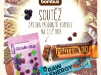 Soutěž o zásobu vašich oblíbených zdravých svačinek BOMBUS