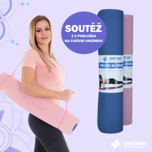 Soutěž o 2x podložku na cvičení UNIZDRAV