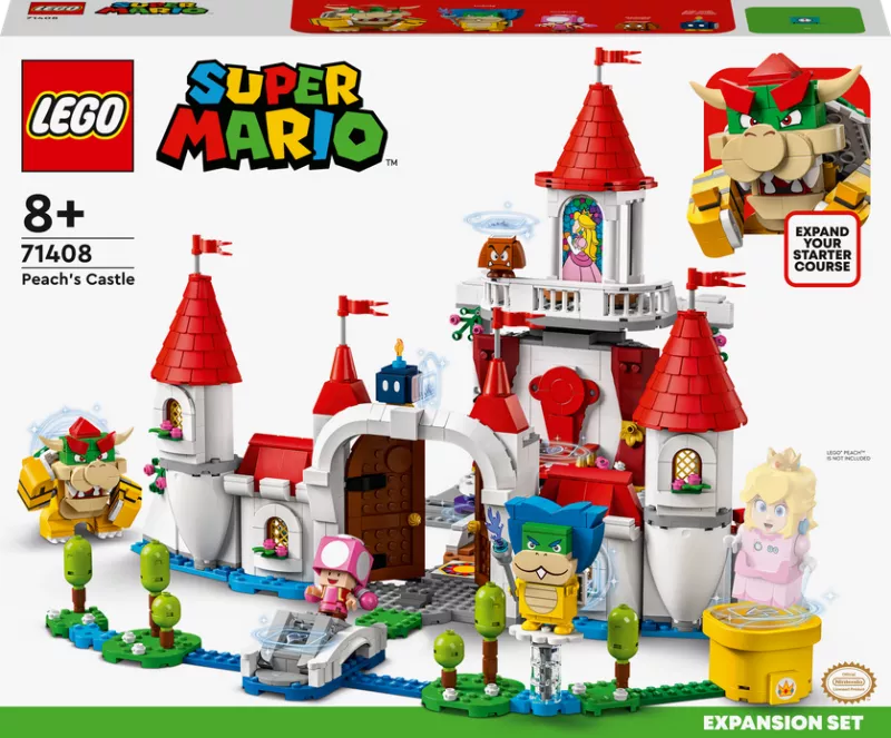 Soutěž o LEGO Super Mario Hrad Peach