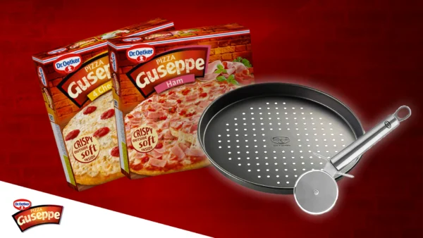 Vyhrajte oficiální plech a kráječ na pizzu s Pizza Dr. Oetker Guseppe