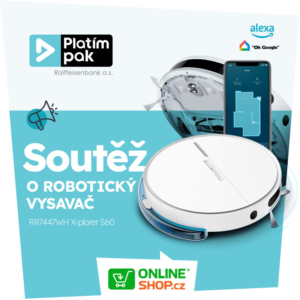 Soutěž o robotický vysavač Rowenta