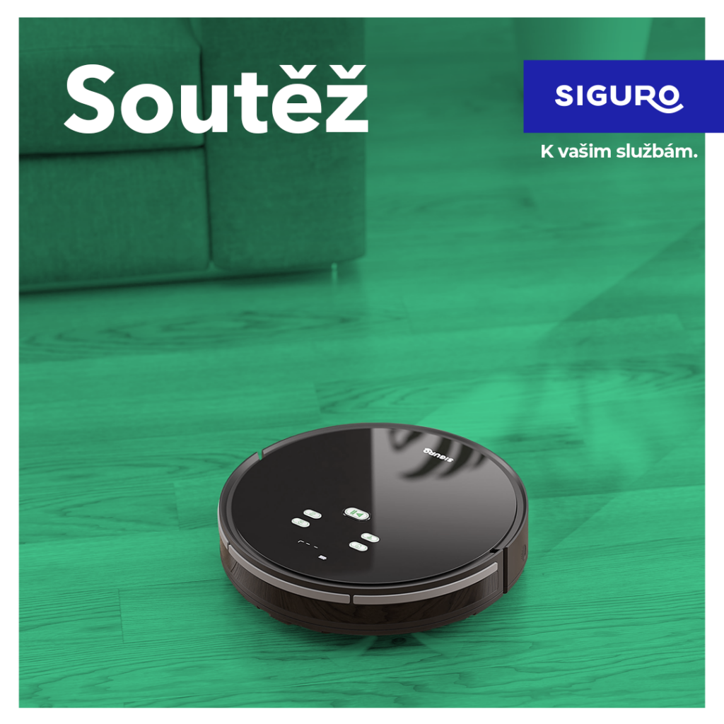 Soutěž o rovné 3 vysavače Siguro RV-G57 Cleanbot