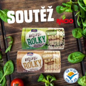 Soutěží s Mini rolkami RACIO o 5x balíček produktů Racio