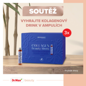 Soutěž o balení kolagenových drinků od značky Skinexpert By Dr. Max