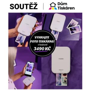 Vyhrajte kapesní fototiskárnu Canon Zoemini 2