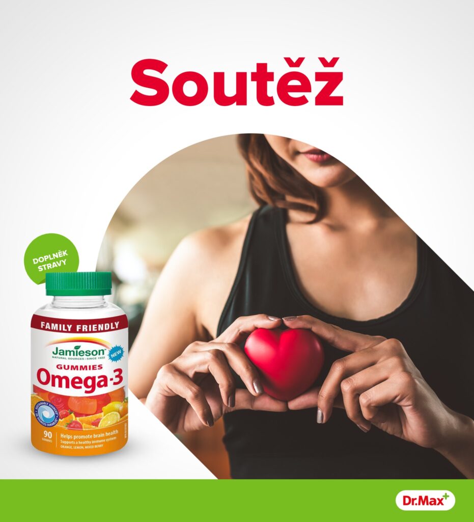 Soutěž o doplňky stravy Jamieson Omega-3 Gummies